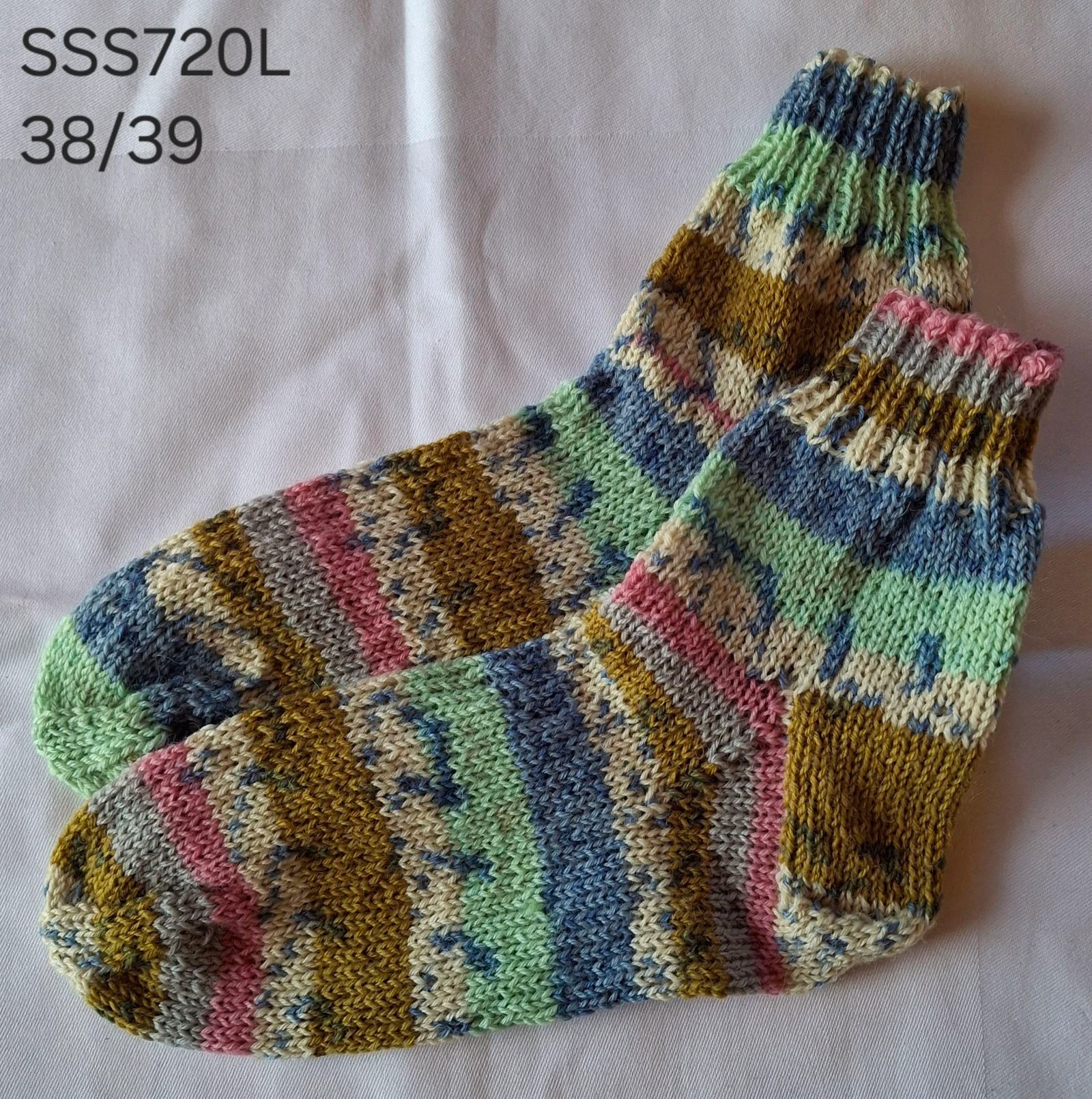 Handgebreide sokken maat 38/39